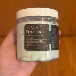 Aminnah Fireworks Whipped Body Butter NWT